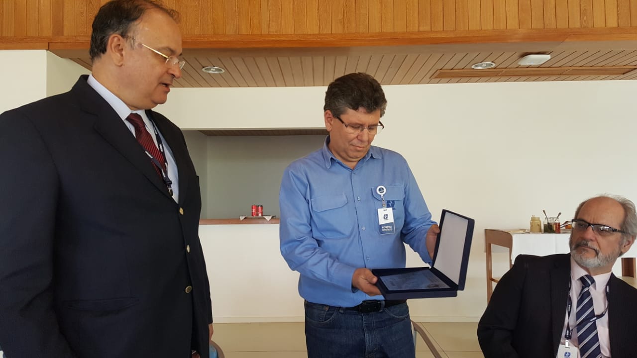 TURMA GEN. ROCHA PAIVA VISITA CBMM EM ARAXÁ